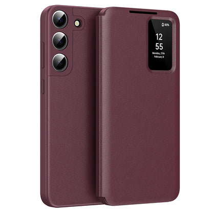 Kuori Samsung Galaxy S22+ 5G S906:lle, Techsuit, SmartView, Punainen