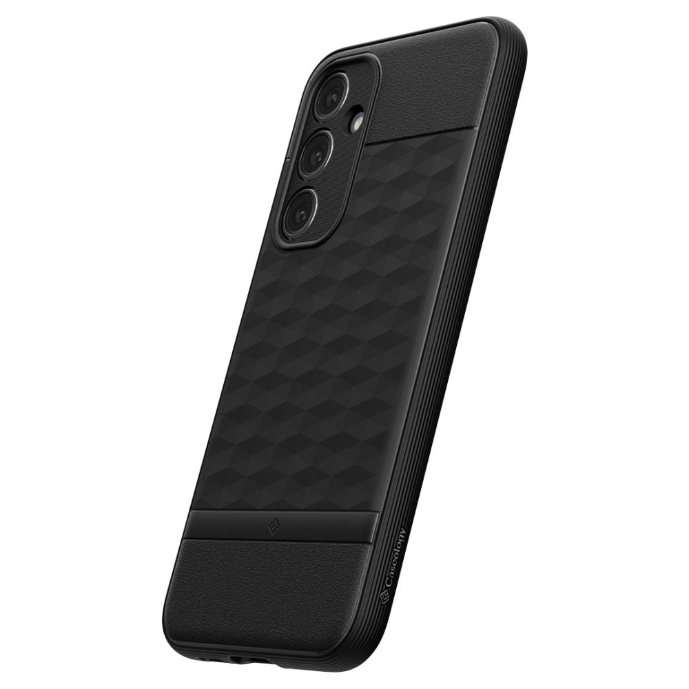 Suojakotelo Samsung Galaxy S23 FE S711:lle, Spigen, Caseology Parallax, Mattamusta