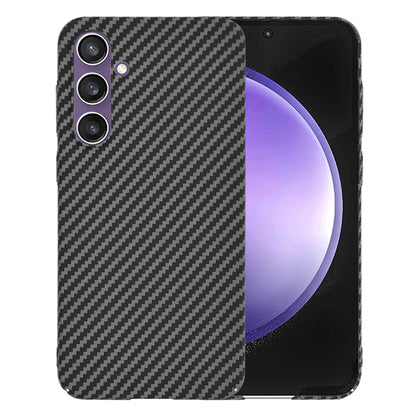 Kuori Samsung Galaxy S23 FE S711:lle, Techsuit, Carbonite FiberShell, Musta