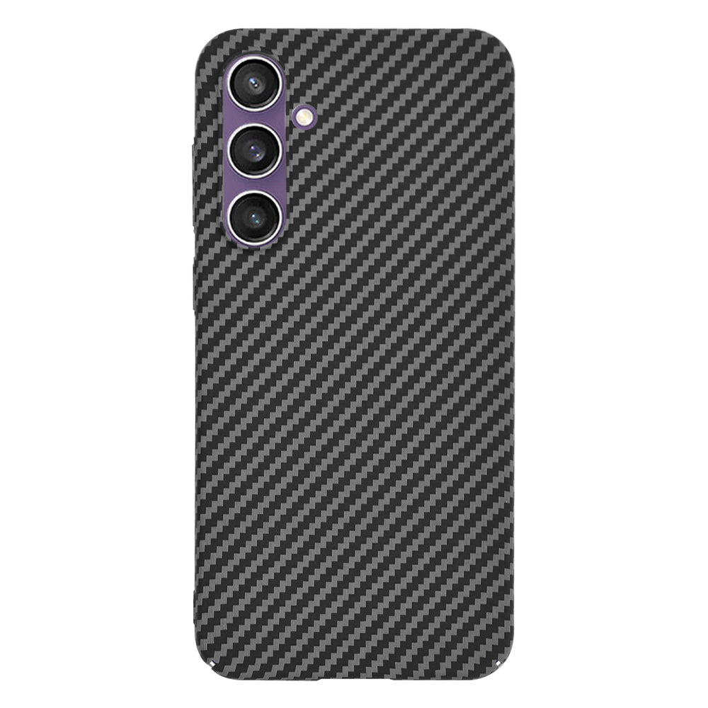 Kuori Samsung Galaxy S23 FE S711:lle, Techsuit, Carbonite FiberShell, Musta