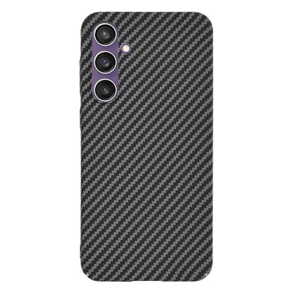 Kuori Samsung Galaxy S23 FE S711:lle, Techsuit, Carbonite FiberShell, Musta