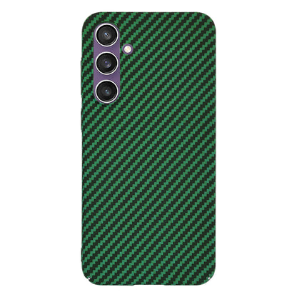 Kuori Samsung Galaxy S23 FE S711:lle, Techsuit, Carbonite FiberShell, Vihreä