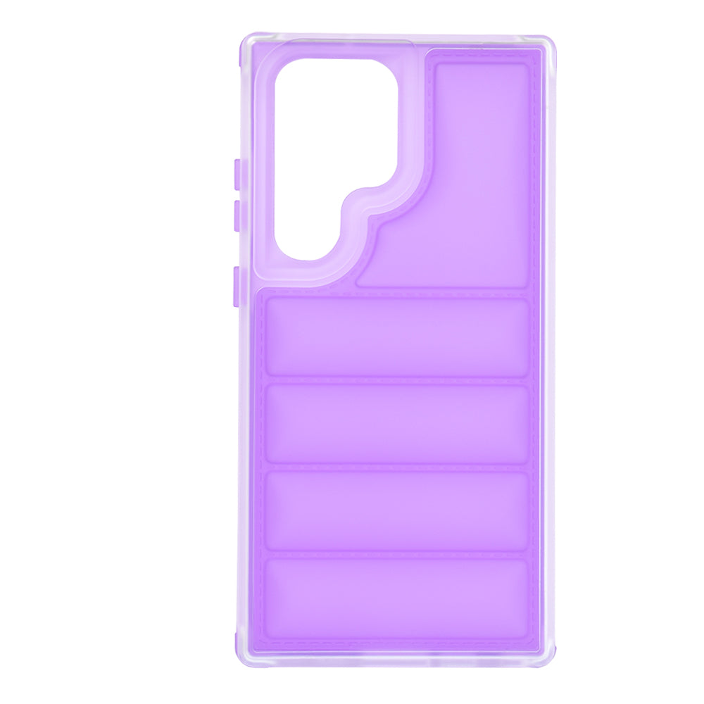 Case for Samsung Galaxy S23 FE S711, Techsuit, Wave Shield, Purple
