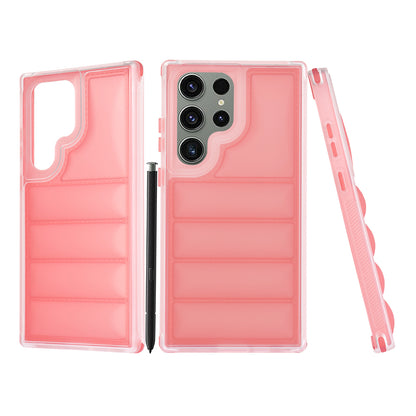 Kuori Samsung Galaxy S23 FE S711:lle, Techsuit, Wave Shield, Punainen