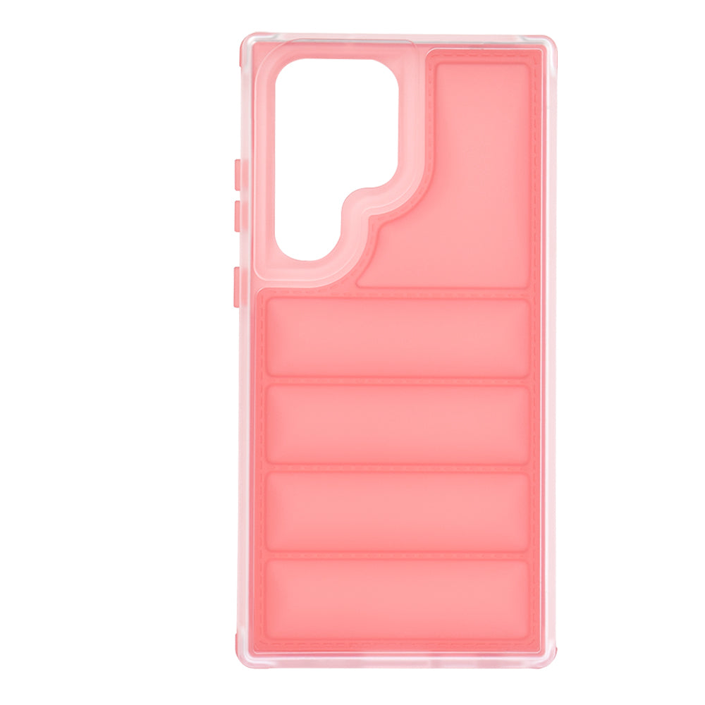 Kuori Samsung Galaxy S23 FE S711:lle, Techsuit, Wave Shield, Punainen