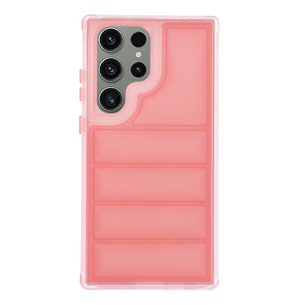 Kuori Samsung Galaxy S23 FE S711:lle, Techsuit, Wave Shield, Punainen