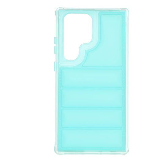 Kuori Samsung Galaxy S23 FE S711:lle, Techsuit, Wave Shield, Turkoosi