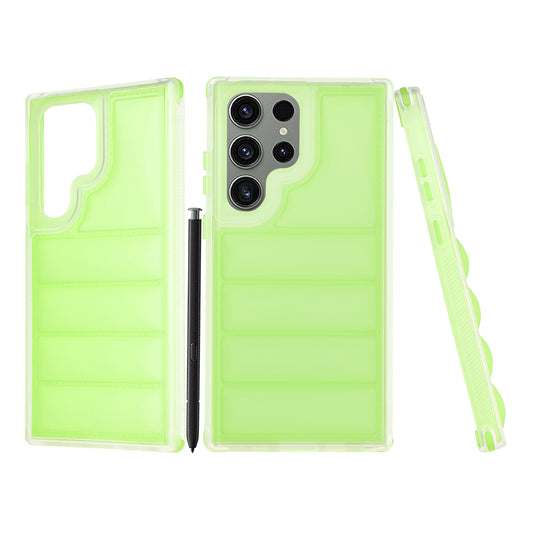 Kuori Samsung Galaxy S23 FE S711:lle, Techsuit, Wave Shield, Vihreä
