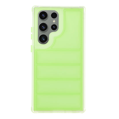 Kuori Samsung Galaxy S23 FE S711:lle, Techsuit, Wave Shield, Vihreä