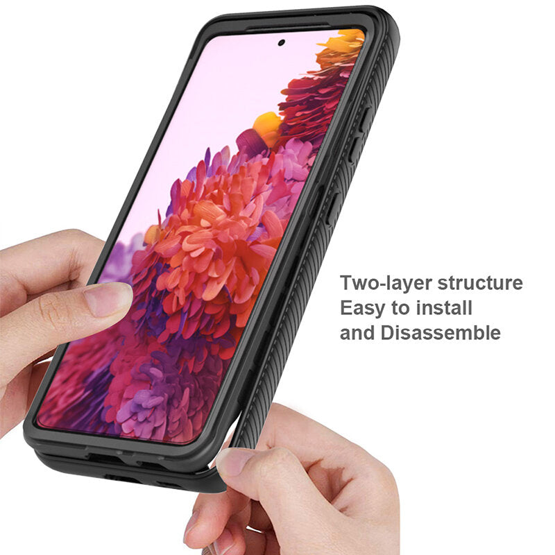 Kuori Samsung Galaxy S23+ S916:lle, Techsuit, Defense360 Pro, Musta