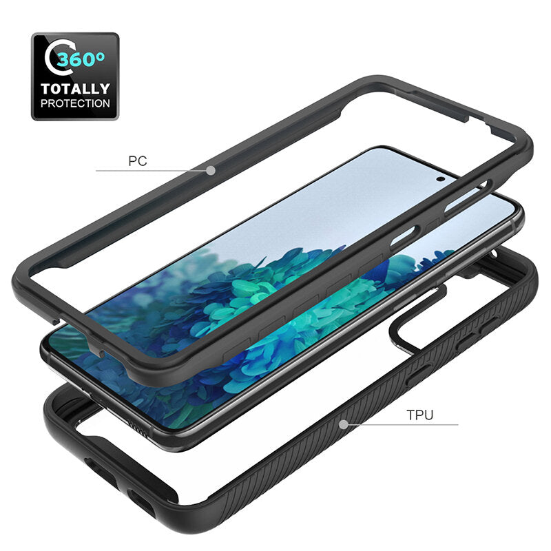 Kuori Samsung Galaxy S23+ S916:lle, Techsuit, Defense360 Pro, Musta