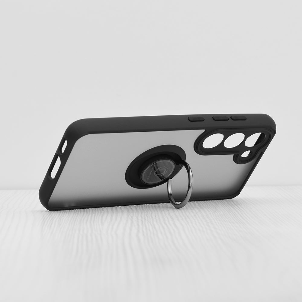 Kuori Samsung Galaxy S23 S911:lle, Techsuit, Glinth, Musta
