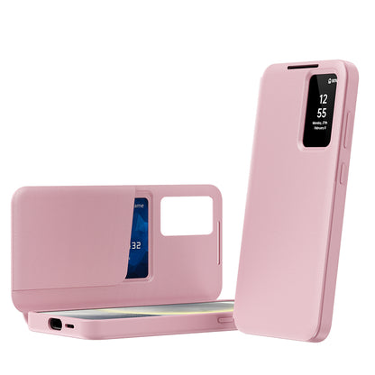 Kuori Samsung Galaxy S23 S911:lle, Techsuit, SmartView, Vaaleanpunainen