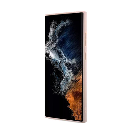 Suojakotelo Samsung Galaxy S23 Ultra S918:lle, Guess, 4G Big Logo, Pinkki