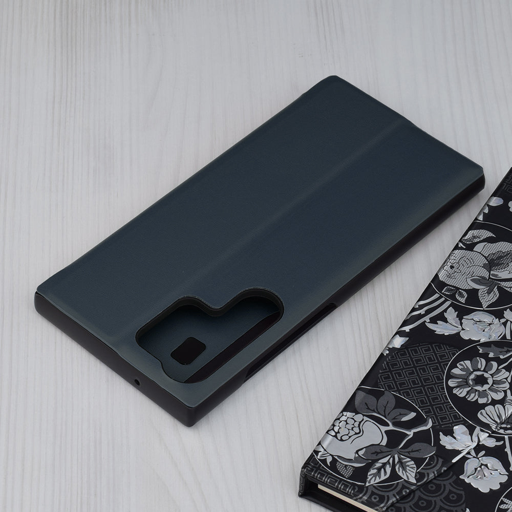 Kuori Samsung Galaxy S23 Ultra S918:lle, Techsuit, eFold, Tummansininen