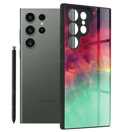 Suojakotelo Samsung Galaxy S23 Ultra S918, Techsuit, Glaze, Turkoosi