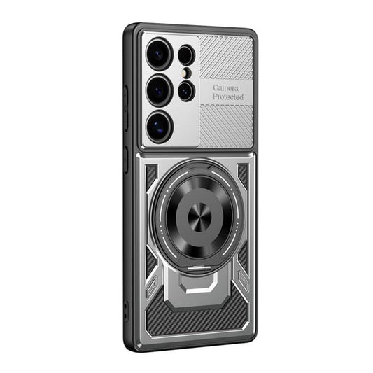 Kuori Samsung Galaxy S23 Ultra S918:lle, Techsuit, RuggedCam, Harmaa