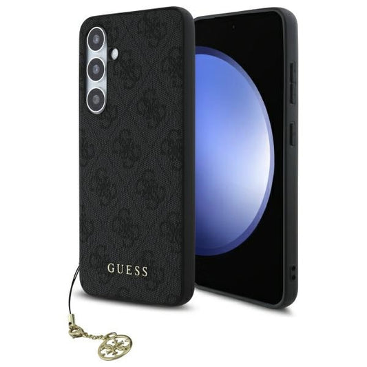 Suojakotelo Samsung Galaxy S24 FE S721, Guess, 4G Charm, Harmaa