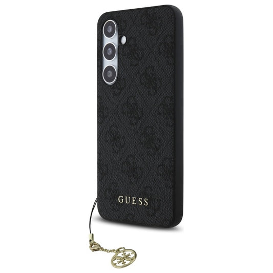 Suojakotelo Samsung Galaxy S24 FE S721, Guess, 4G Charm, Harmaa