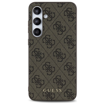 Kotelo Samsung Galaxy S24 FE S721:lle, Guess, 4G Classic, Ruskea