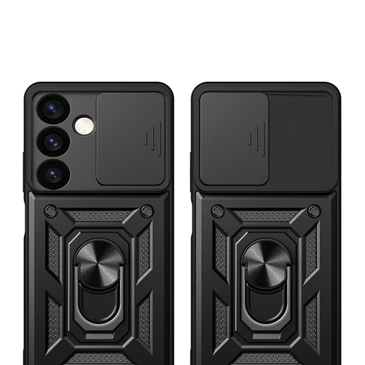 Kuori Samsung Galaxy S24 FE S721:lle, Techsuit, CamShield, Sininen