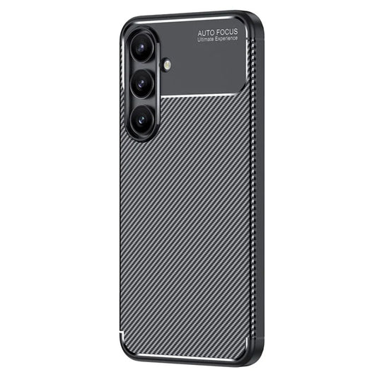 Kuori Samsung Galaxy S24 FE S721:lle, Techsuit, Hiilikuitu, Musta
