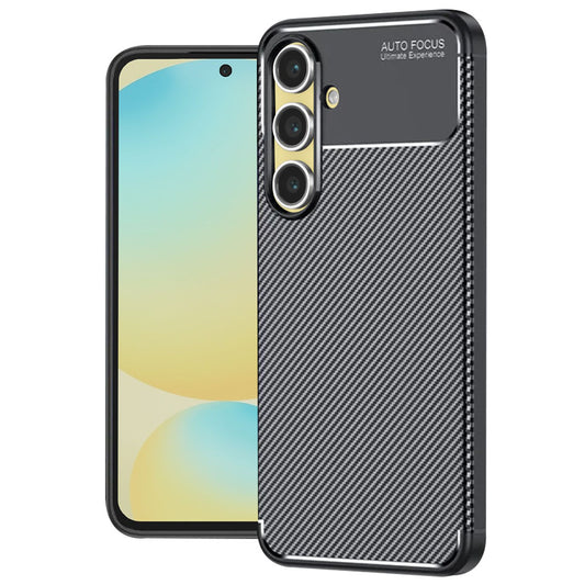 Kuori Samsung Galaxy S24 FE S721:lle, Techsuit, Hiilikuitu, Musta