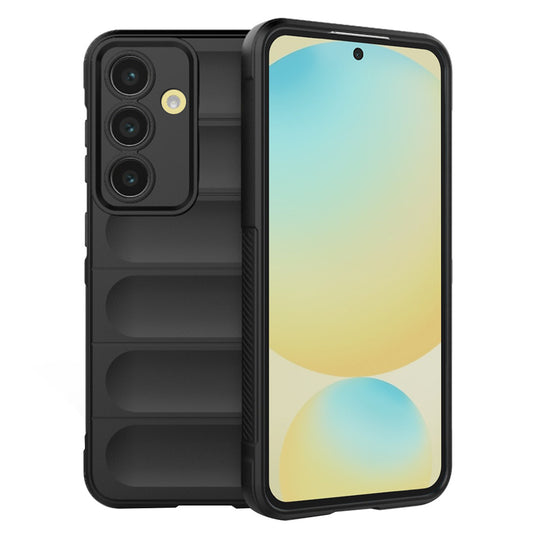 Kuori Samsung Galaxy S24 FE S721:lle, Techsuit, Magic Shield, Musta