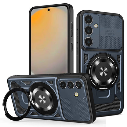 Kuori Samsung Galaxy S24 FE S721:lle, Techsuit, RuggedCam, Sininen