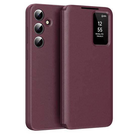 Kuori Samsung Galaxy S24 FE S721:lle, Techsuit, SmartView, Punainen