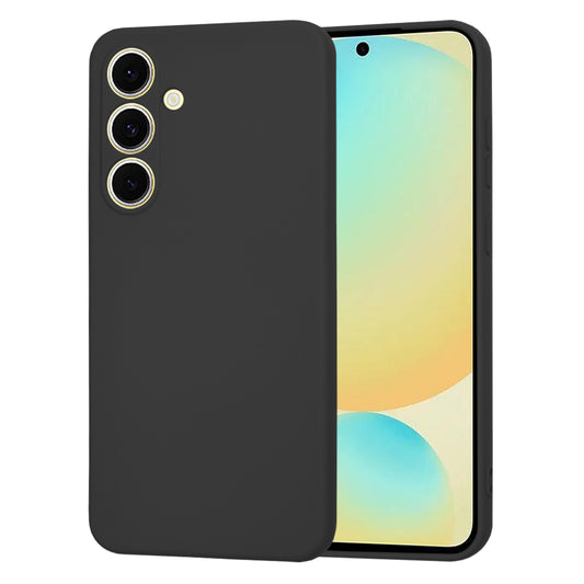 Kuori Samsung Galaxy S24 FE S721:lle, Techsuit, SoftFlex, Musta