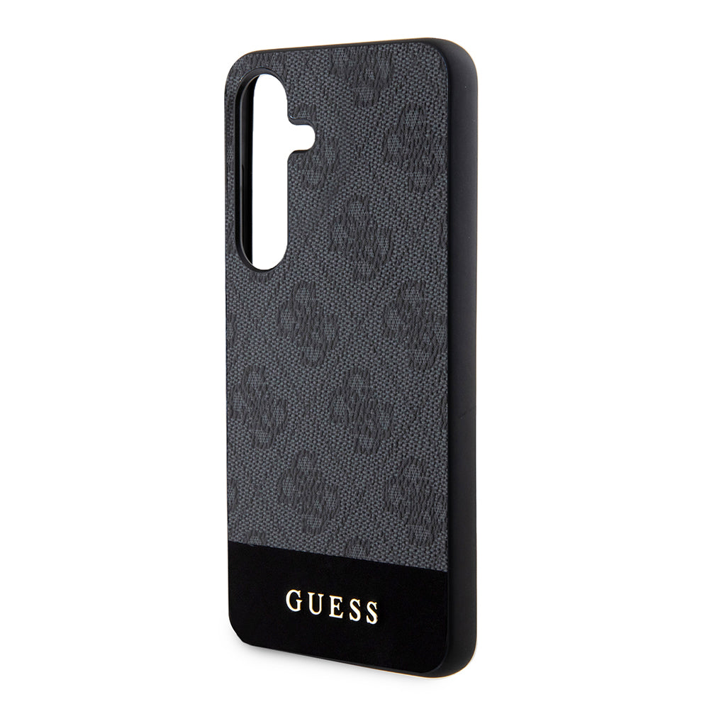 Suojakotelo Samsung Galaxy S24+ S926, Guess, 4G Stripe, Musta