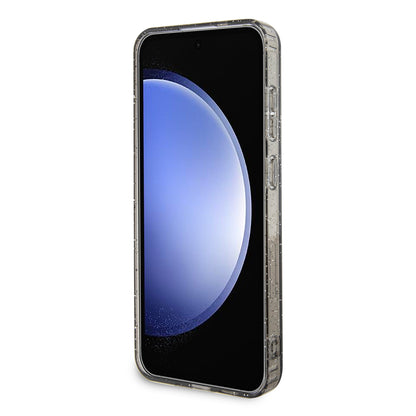 Kotelo Samsung Galaxy S24+ S926:lle, Karl Lagerfeld, Glitter Karl & Choupette, Sininen