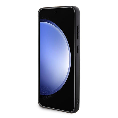 Suojakotelo Samsung Galaxy S24+ S926:lle, Karl Lagerfeld, Saffiano Karl & Choupette Metal, Musta