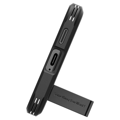 Kotelo Samsung Galaxy S24+ S926, Spigen, Tough Armor, Musta ACS07332