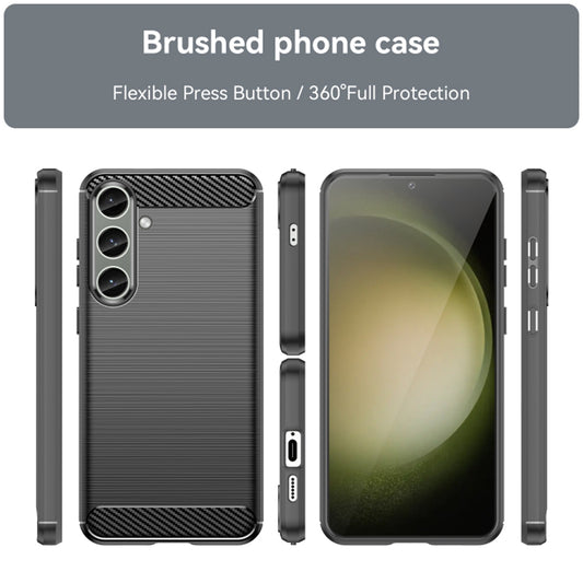 Kuori Samsung Galaxy S24+ S926:lle, Techsuit, Hiili, Musta