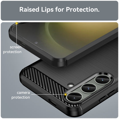 Case for Samsung Galaxy S24+ S926, Techsuit, Carbon, Black