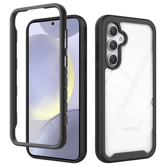 Kuori Samsung Galaxy S24+ S926:lle, Techsuit, Defense360 Pro, Musta