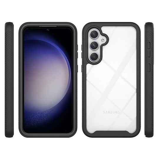 Kuori Samsung Galaxy S24+ S926:lle, Techsuit, Defense360 Pro, Musta