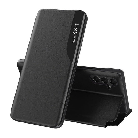 Kuori Samsung Galaxy S24+ S926:lle, Techsuit, eFold, Musta