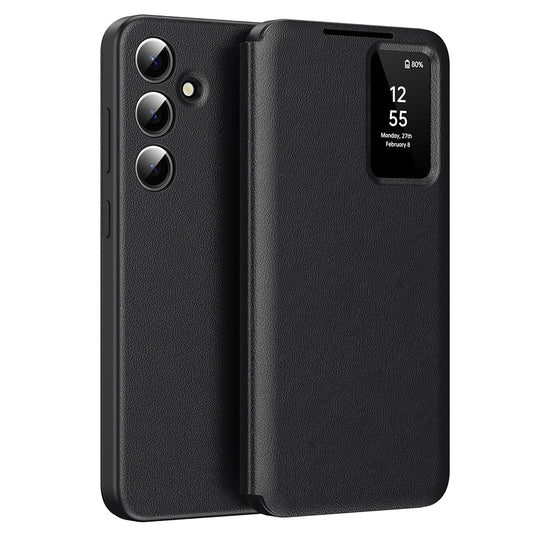 Case for Samsung Galaxy S24+ S926, Techsuit, SmartView, Black
