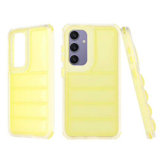 Kuori Samsung Galaxy S24+ S926:lle, Techsuit, Wave Shield, Keltainen