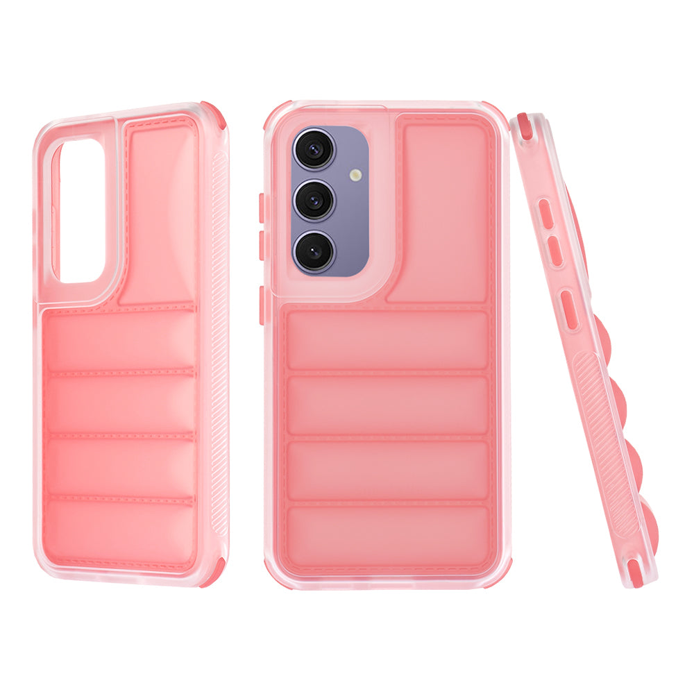 Kuori Samsung Galaxy S24+ S926:lle, Techsuit, Wave Shield, Punainen