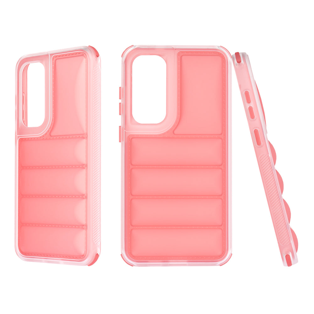 Kuori Samsung Galaxy S24+ S926:lle, Techsuit, Wave Shield, Punainen