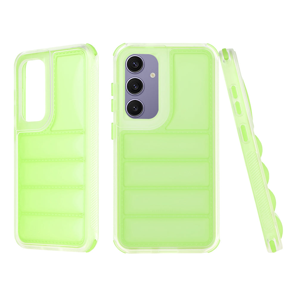 Kuori Samsung Galaxy S24+ S926:lle, Techsuit, Wave Shield, Vihreä