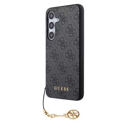 Suojakotelo Samsung Galaxy S24 S921:lle, Guess, 4G Charm, Musta