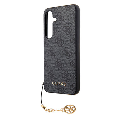 Suojakotelo Samsung Galaxy S24 S921:lle, Guess, 4G Charm, Musta