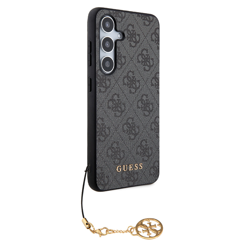 Suojakotelo Samsung Galaxy S24 S921:lle, Guess, 4G Charm, Musta