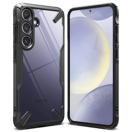 Kotelo Samsung Galaxy S24 S921:lle, Ringke, Fusion X, Musta