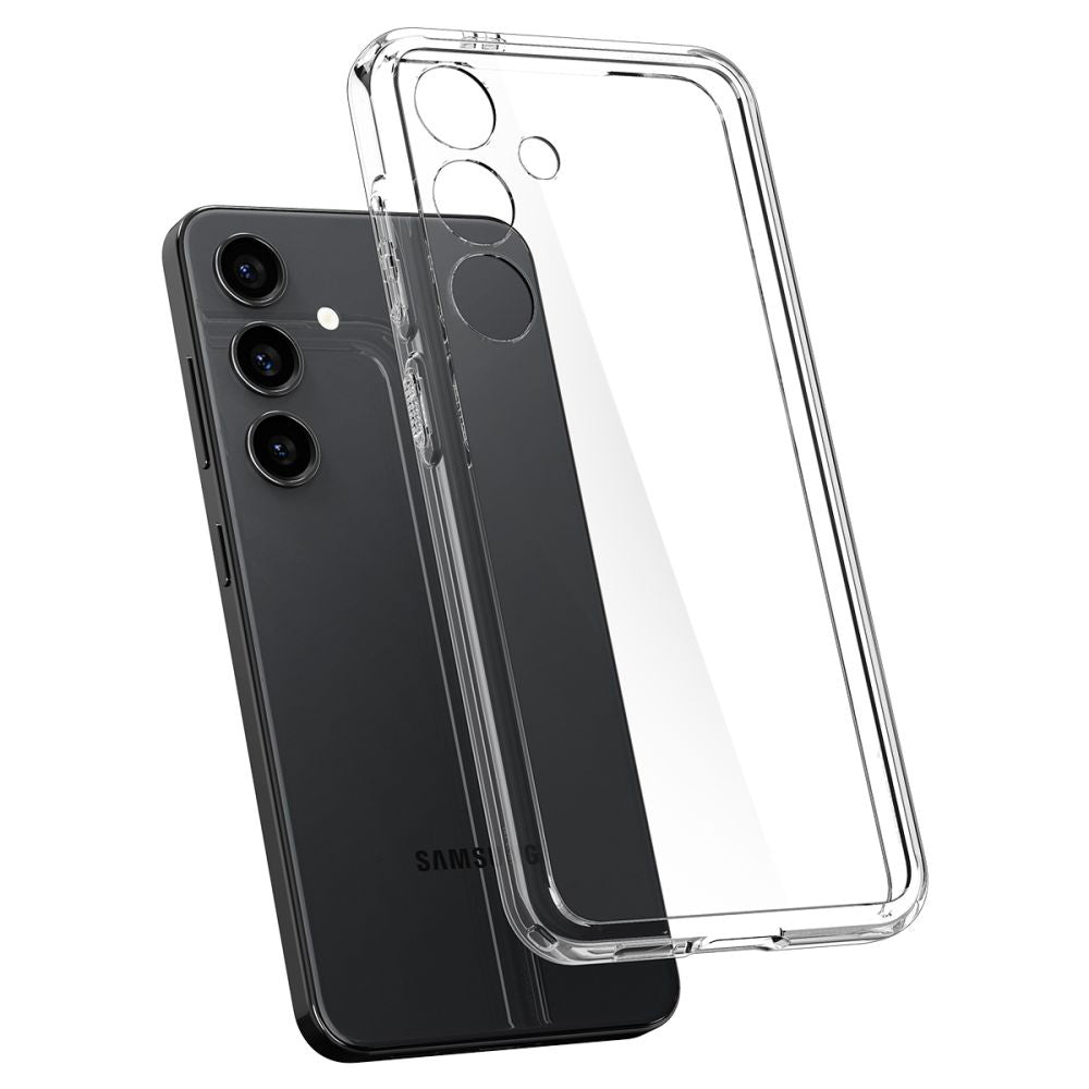 Kotelo Samsung Galaxy S24 S921:lle, Spigen, Ultra Hybrid, Läpinäkyvä ACS07349